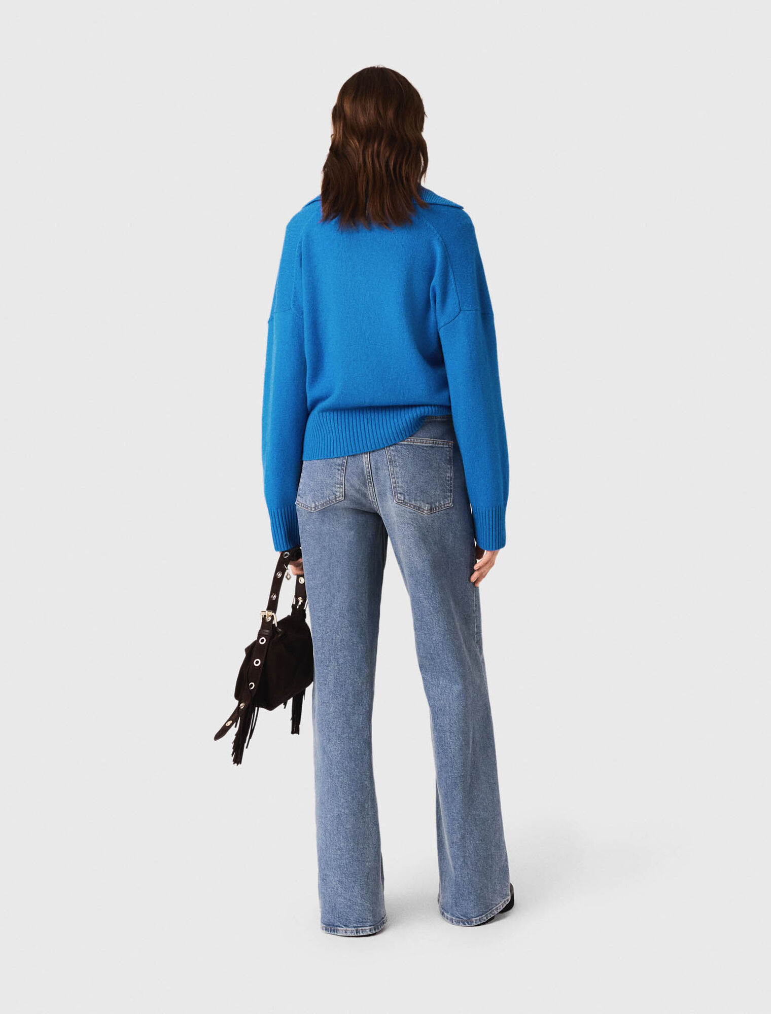 Pull en laine mélangée