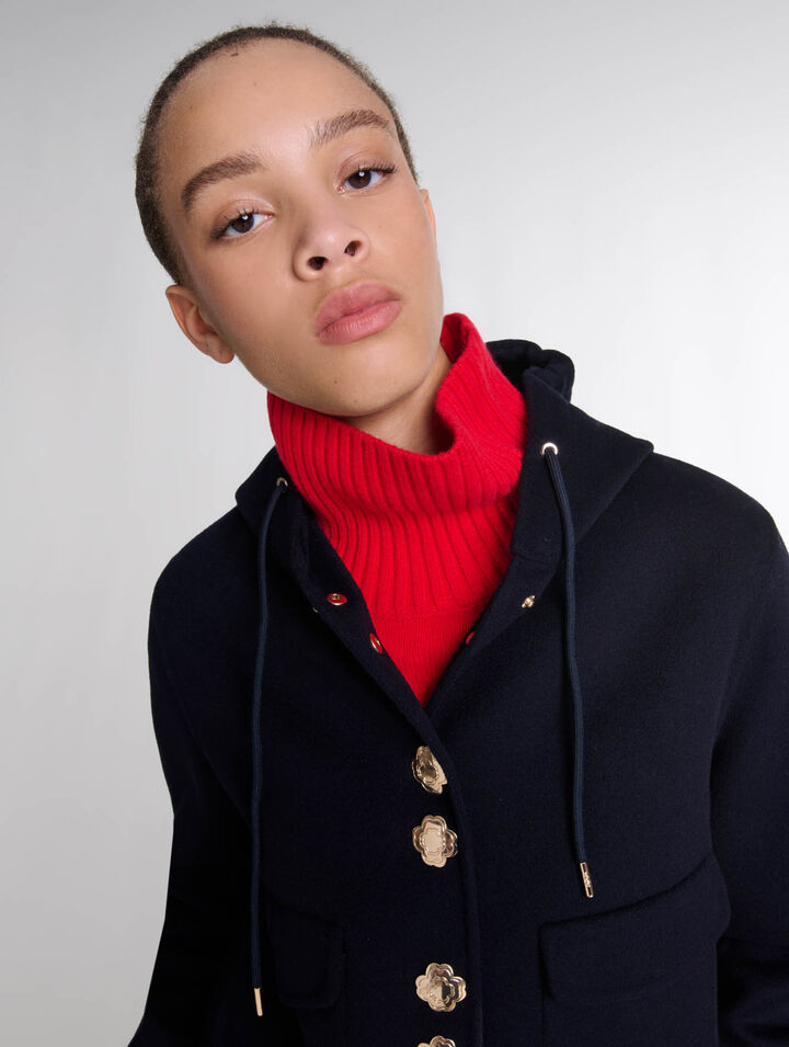Blouson court double face