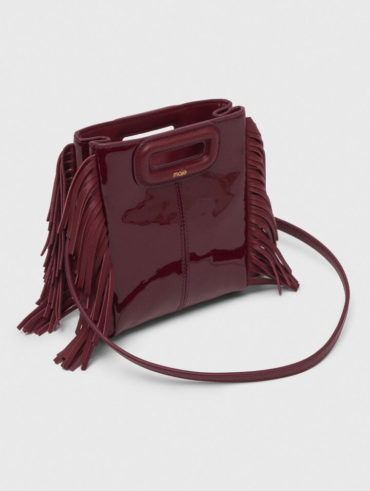 Smooth leather mini M bag