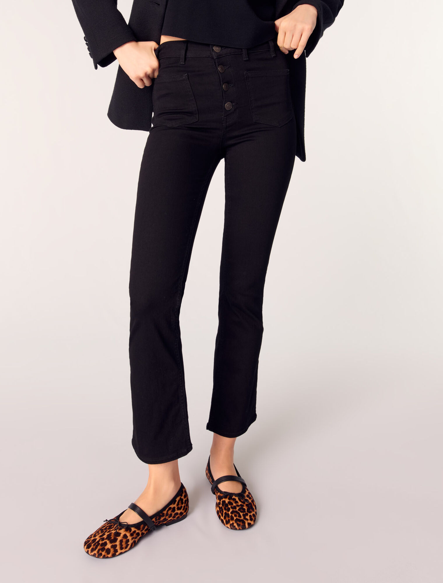 Flared jeans