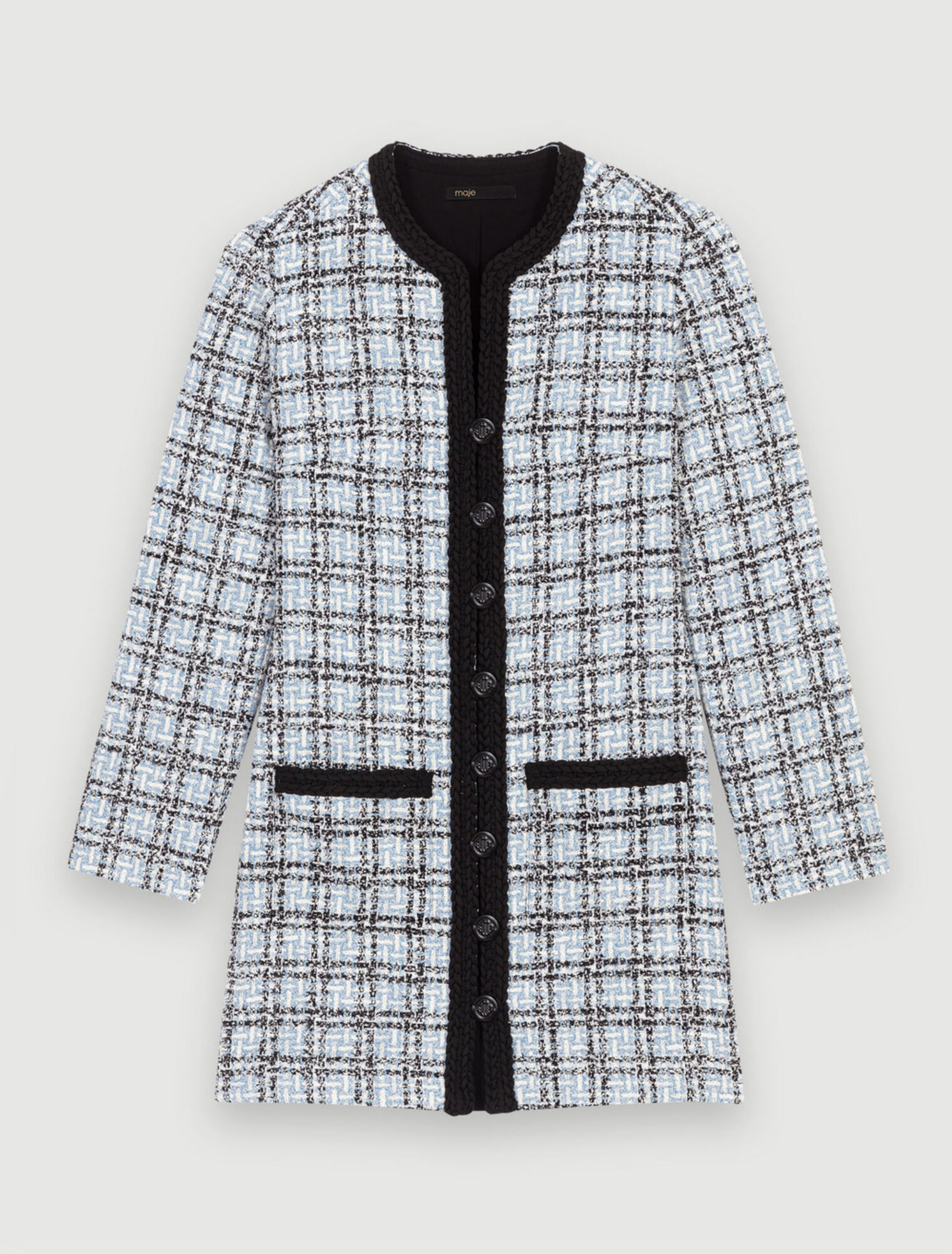 Tweed effect dress
