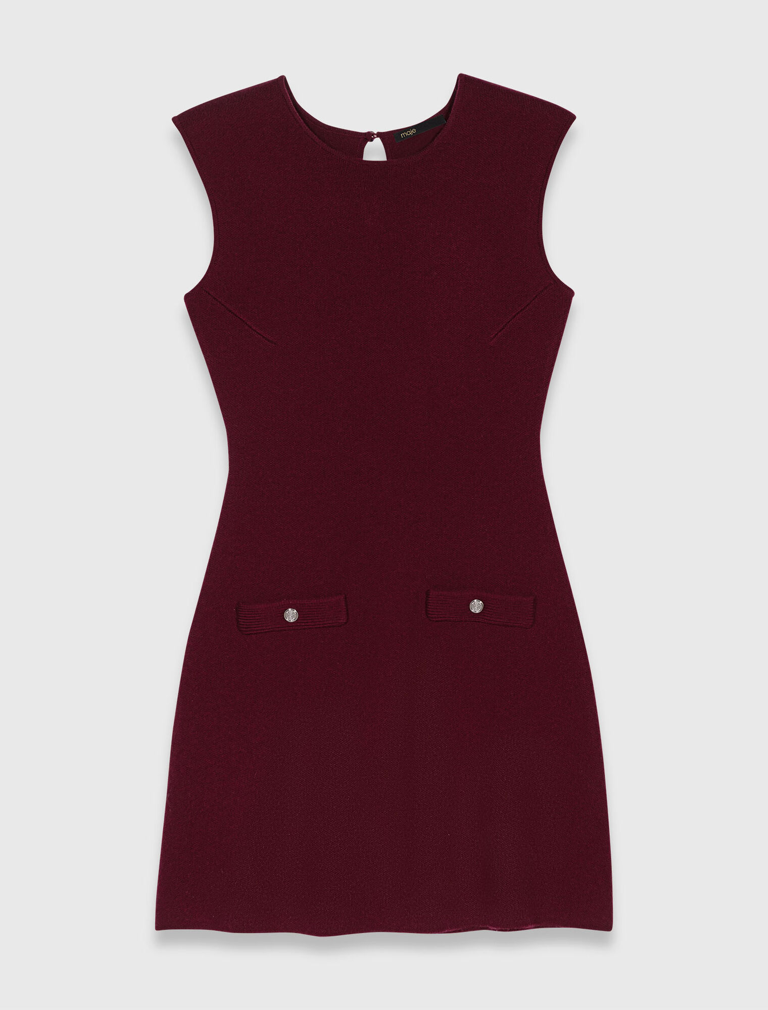 Robe en maille avec pull amovible