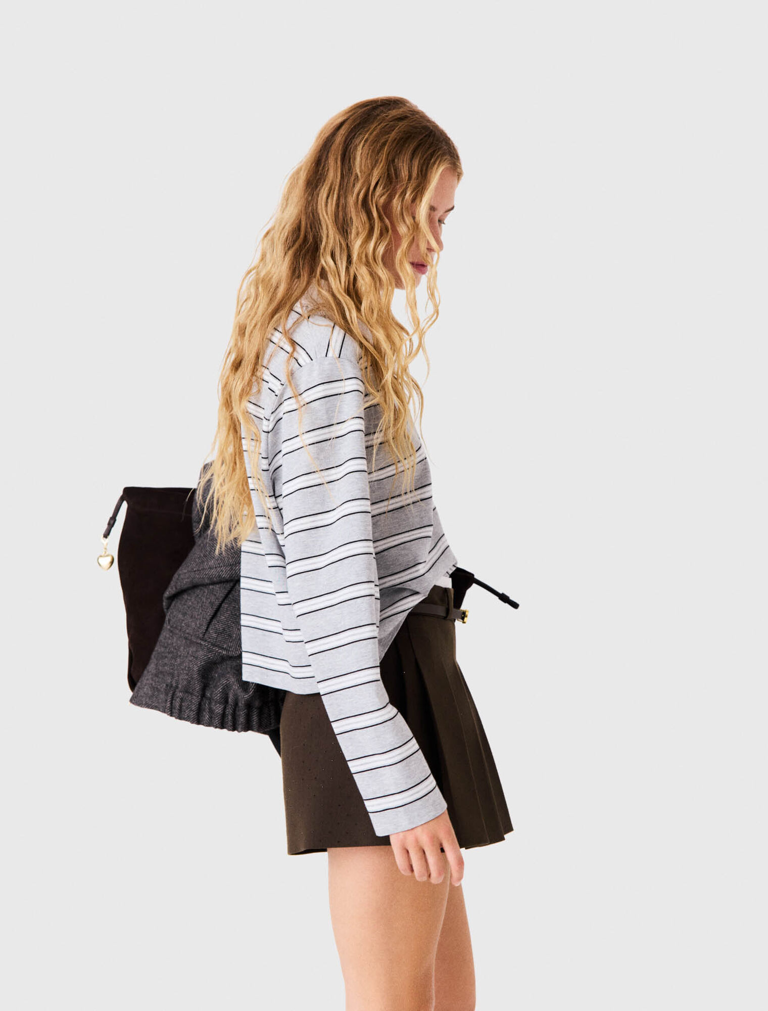Short tailleur trompe-l'&oelig;il strass&eacute;