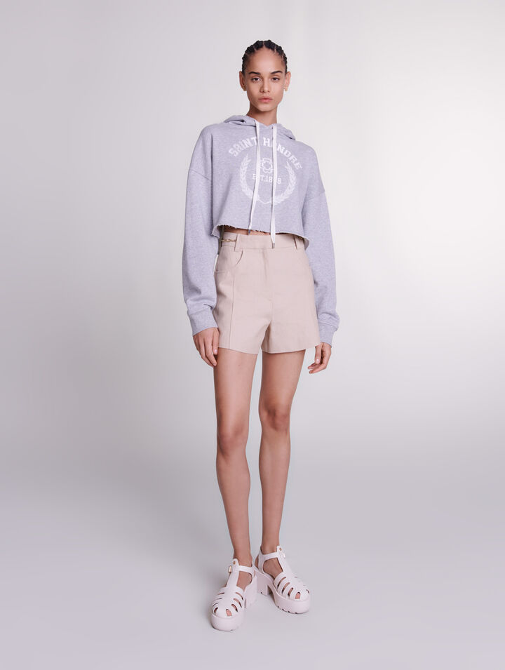 Saint Honoré cropped sweater
