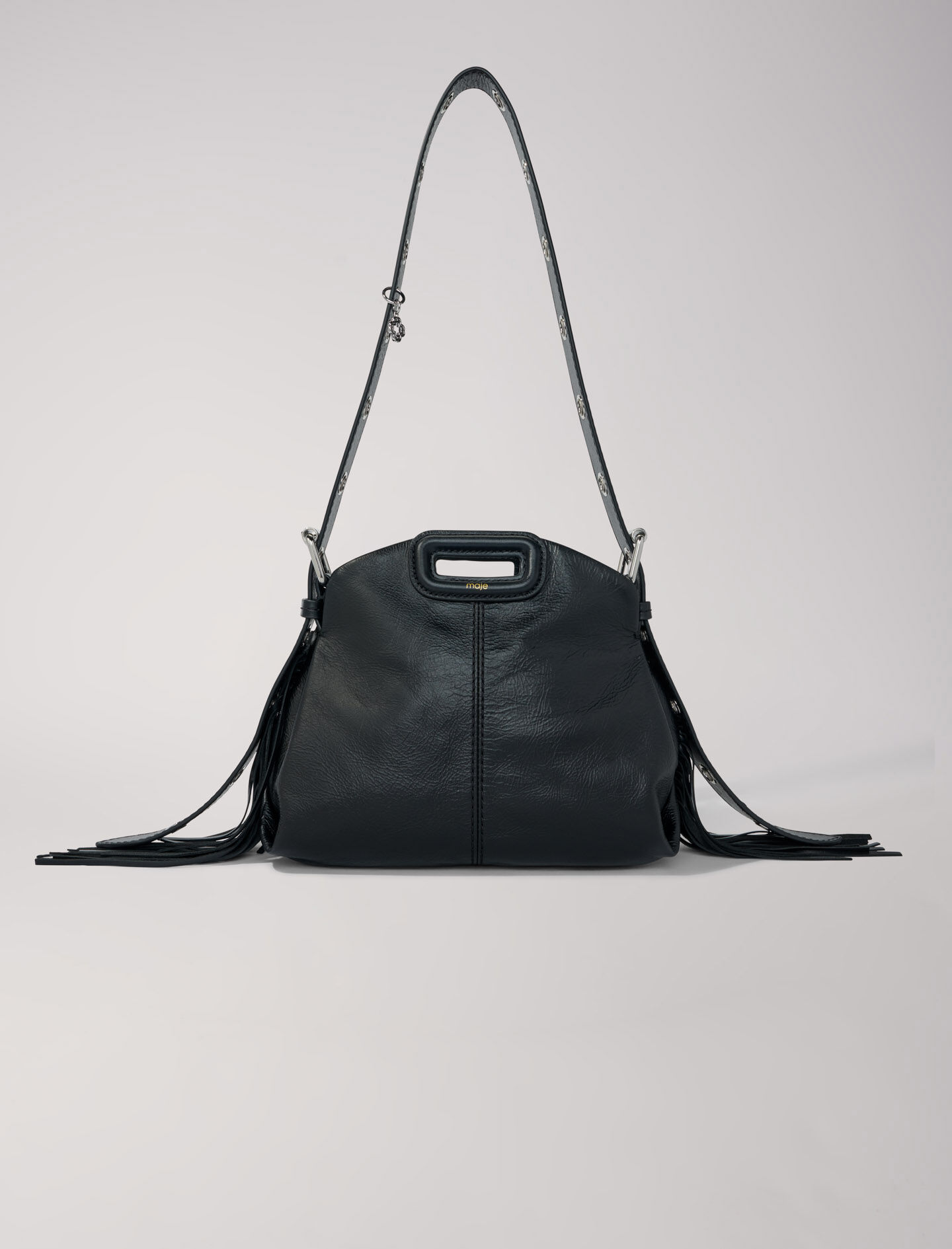 Sac Miss M mini en cuir craquele