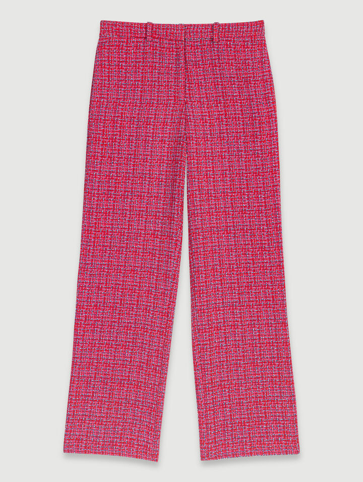 Pantalon en tweed