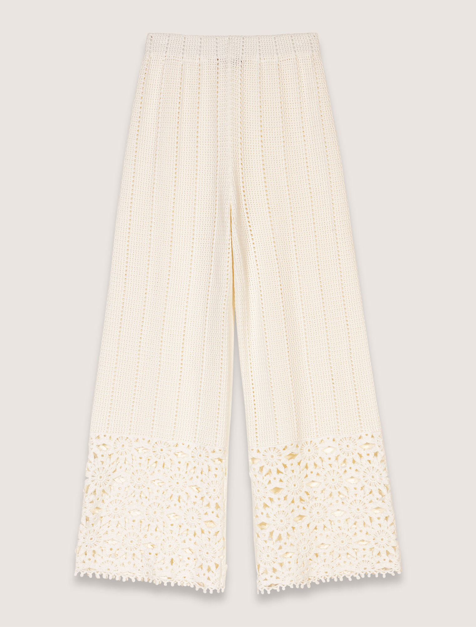 Pantalon en crochet