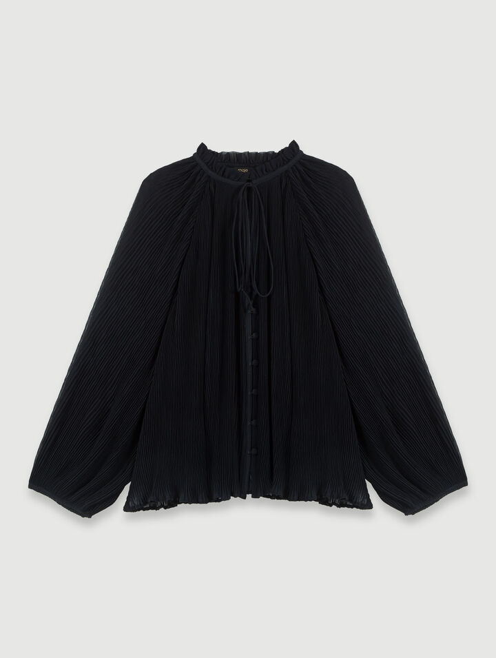 Chemise plissée