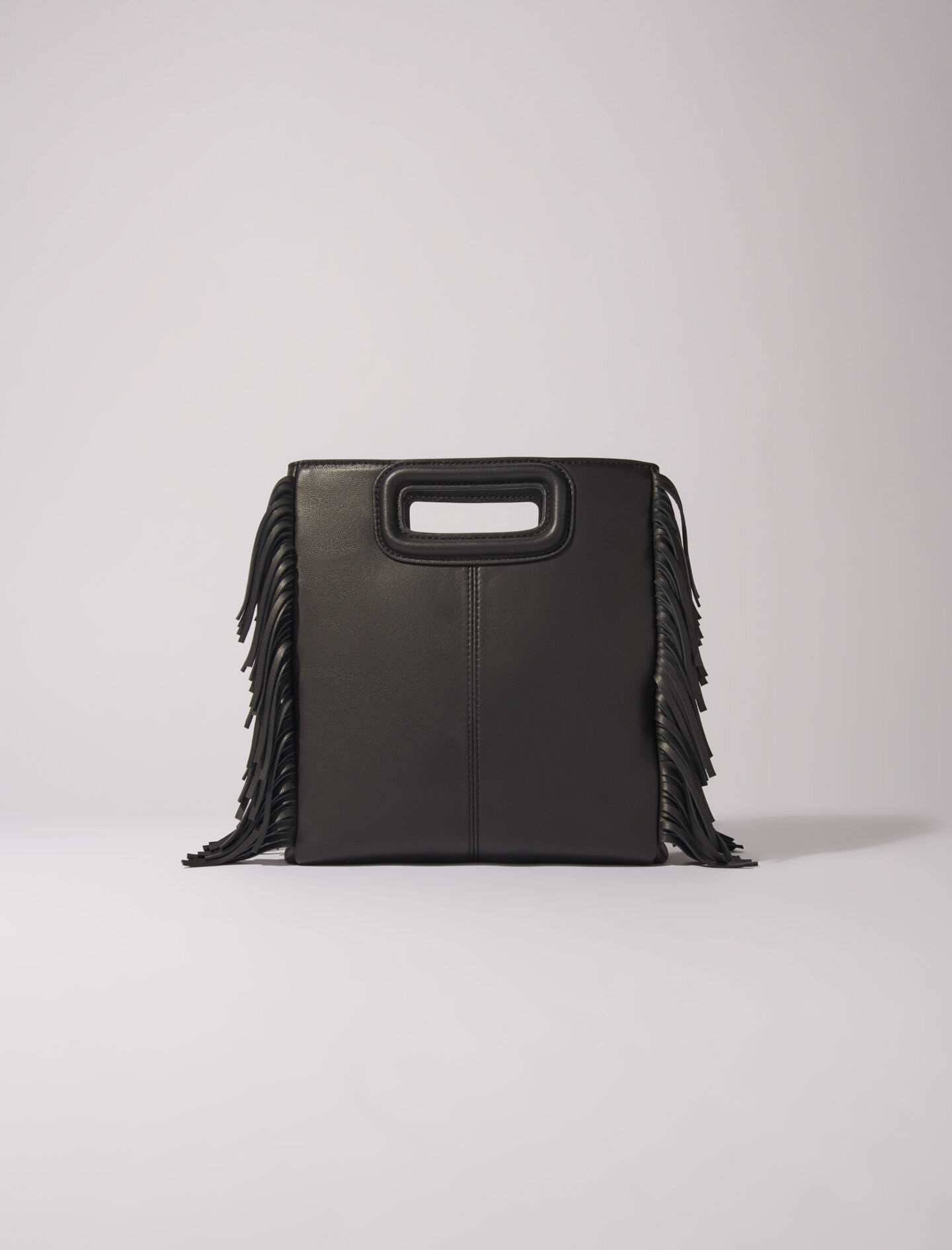 Sac M en cuir a studs