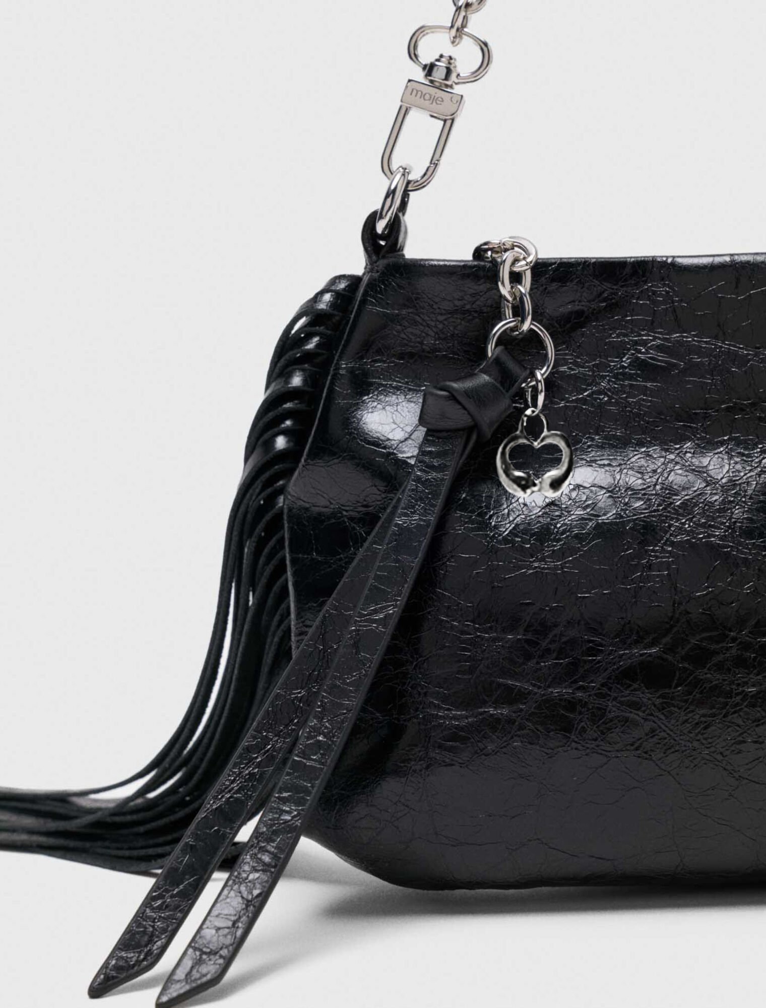 Pochette Miss M pouch en cuir vernis