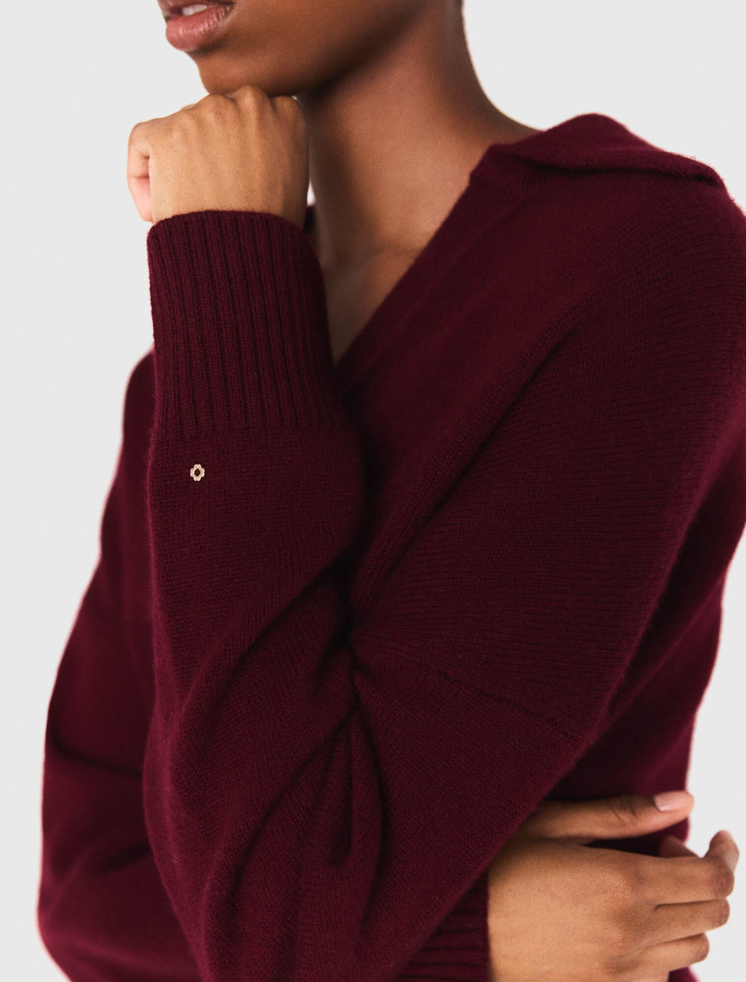 Pull en laine mélangée