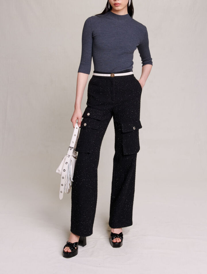Ribbed jumper