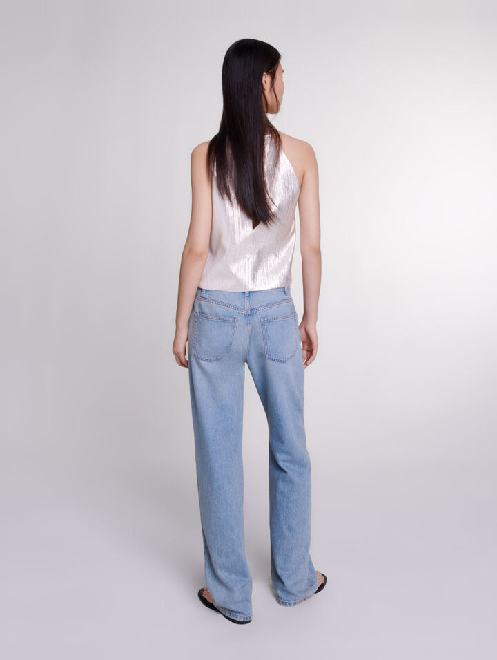 Wide-leg jeans
