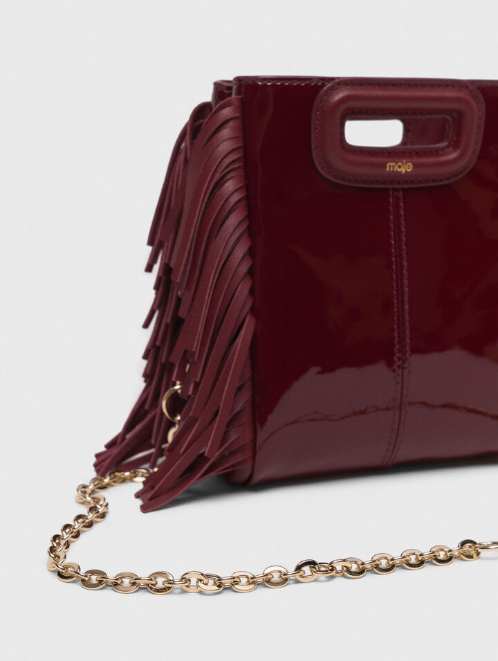 Smooth leather mini M bag