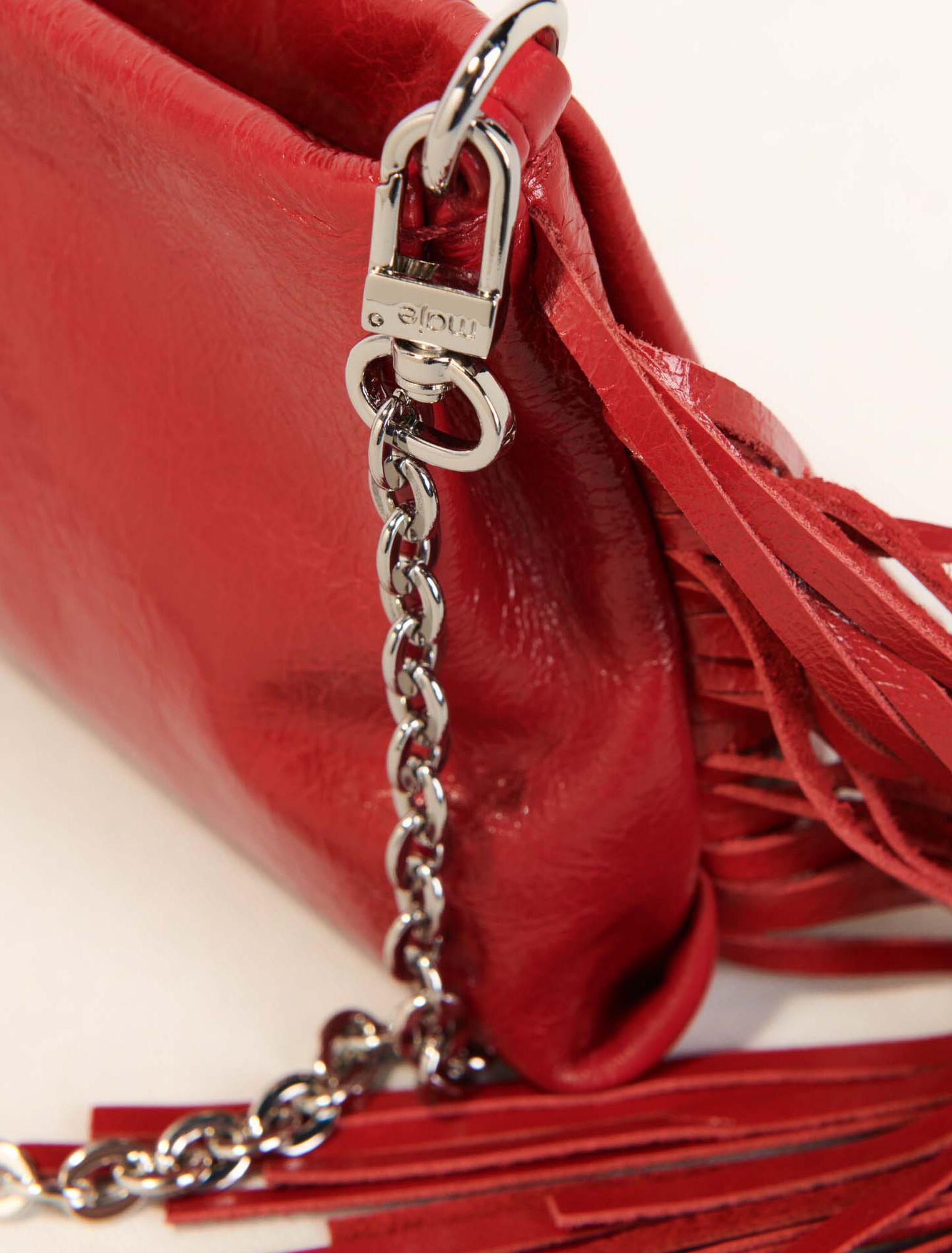 Miss M Pouch leather clutch