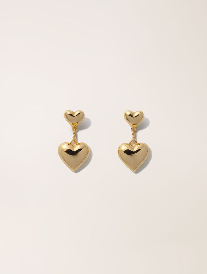 Heart earrings
