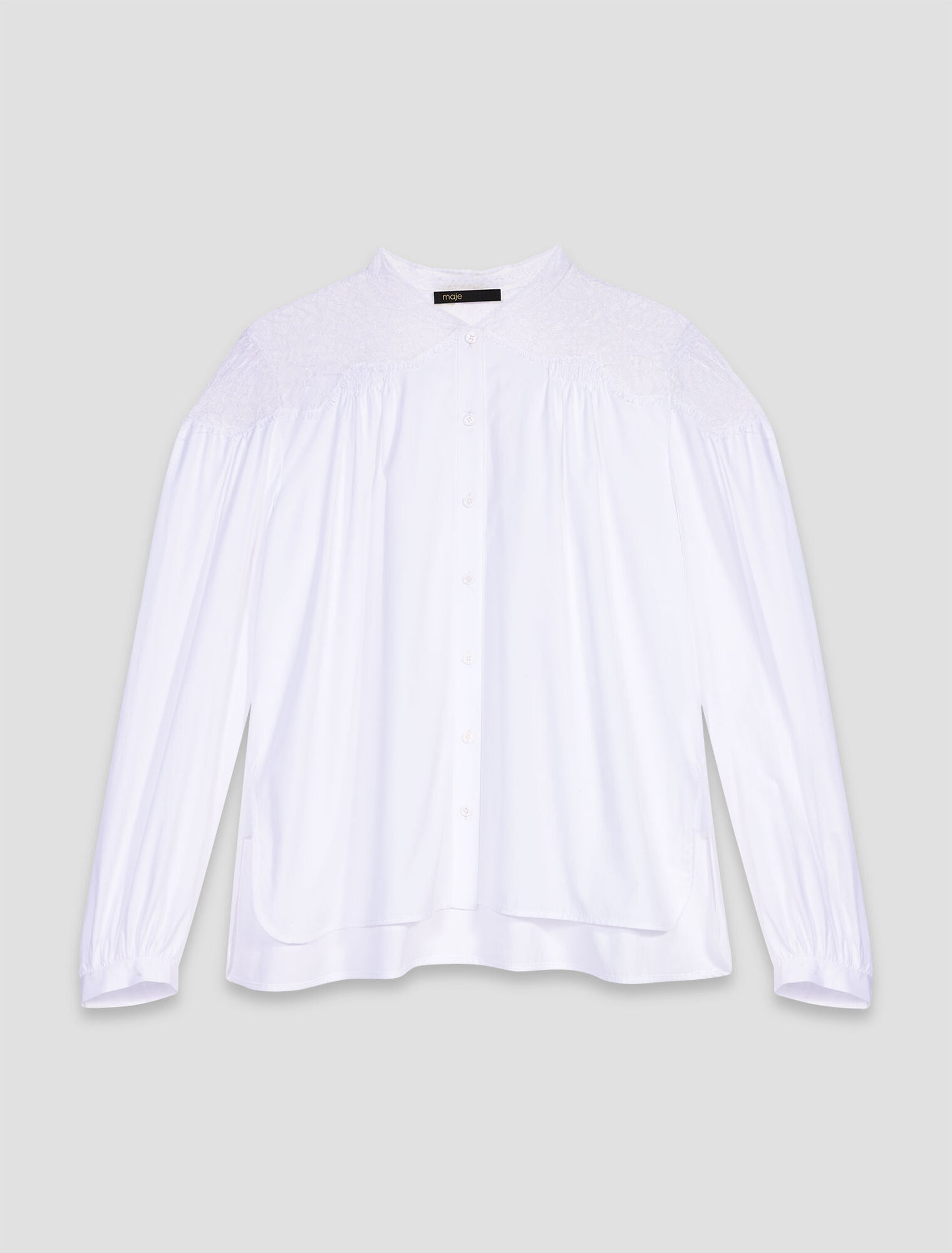 Chemise avec dentelle