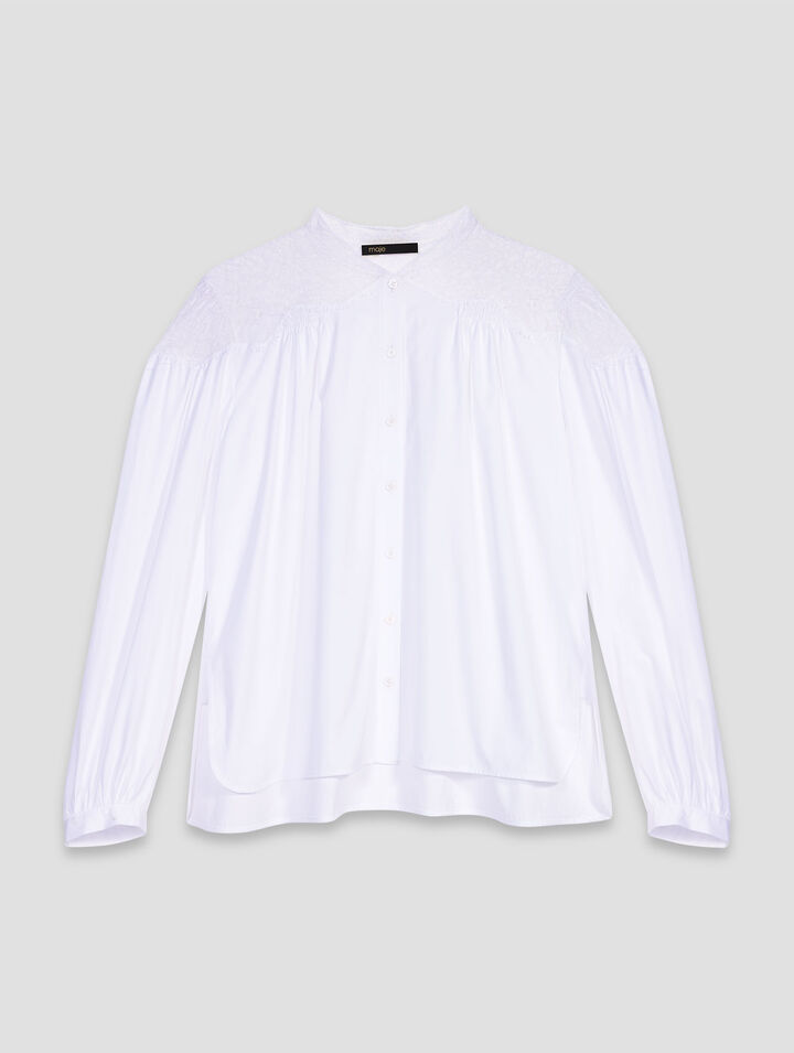Chemise avec dentelle