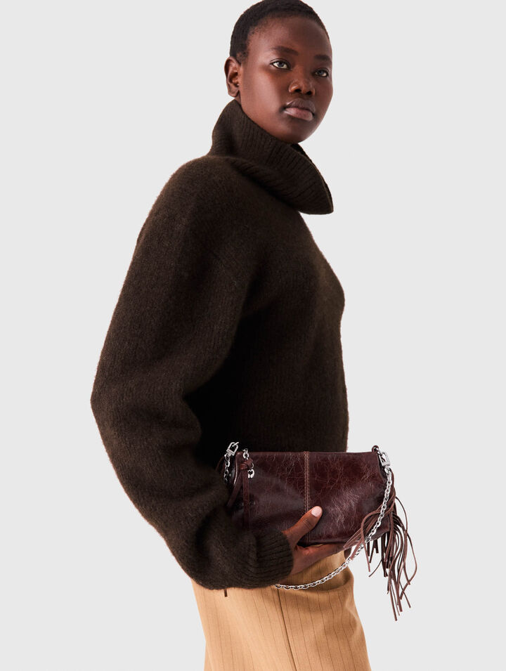 Pochette Miss M pouch en cuir vernis