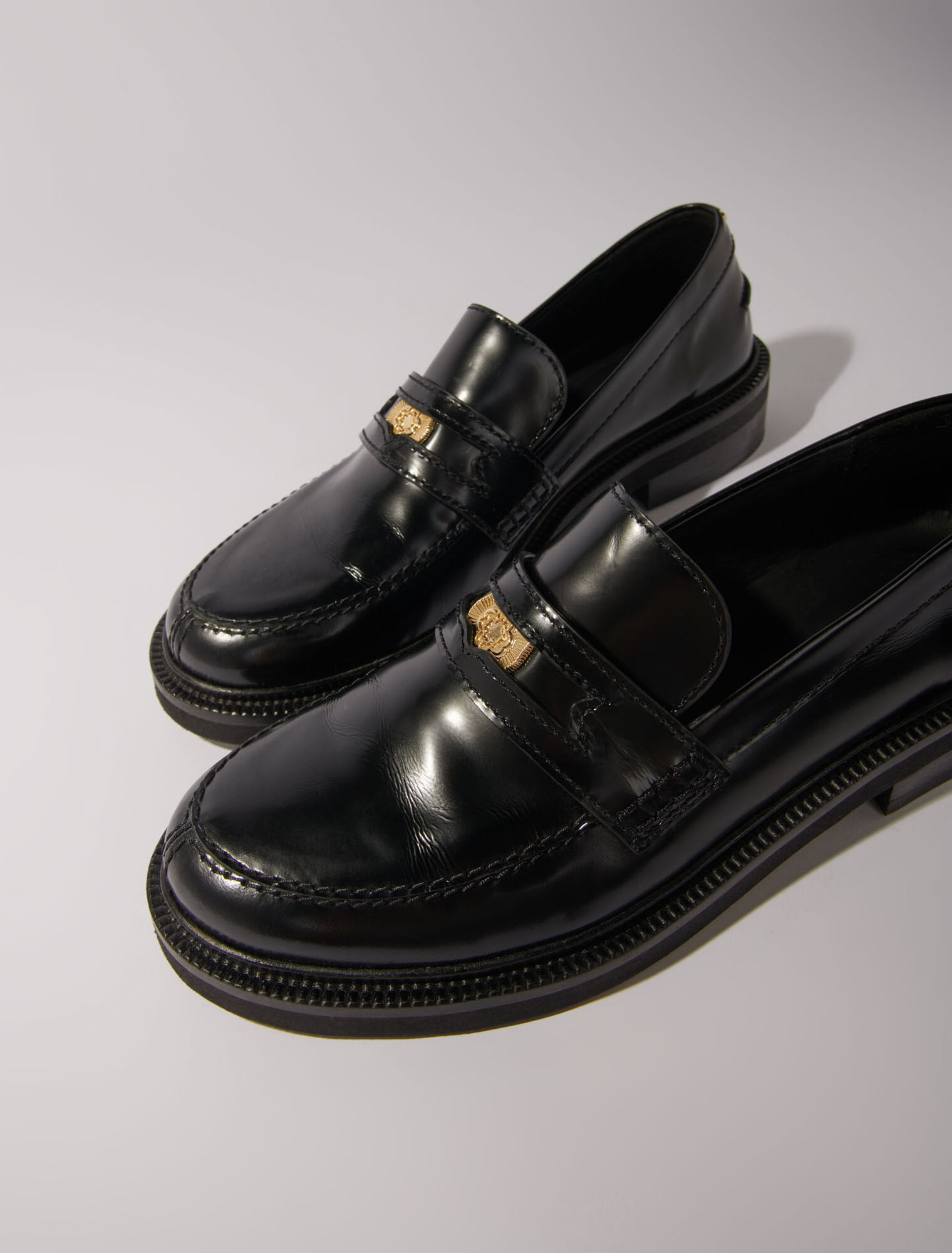Mocassins en cuir