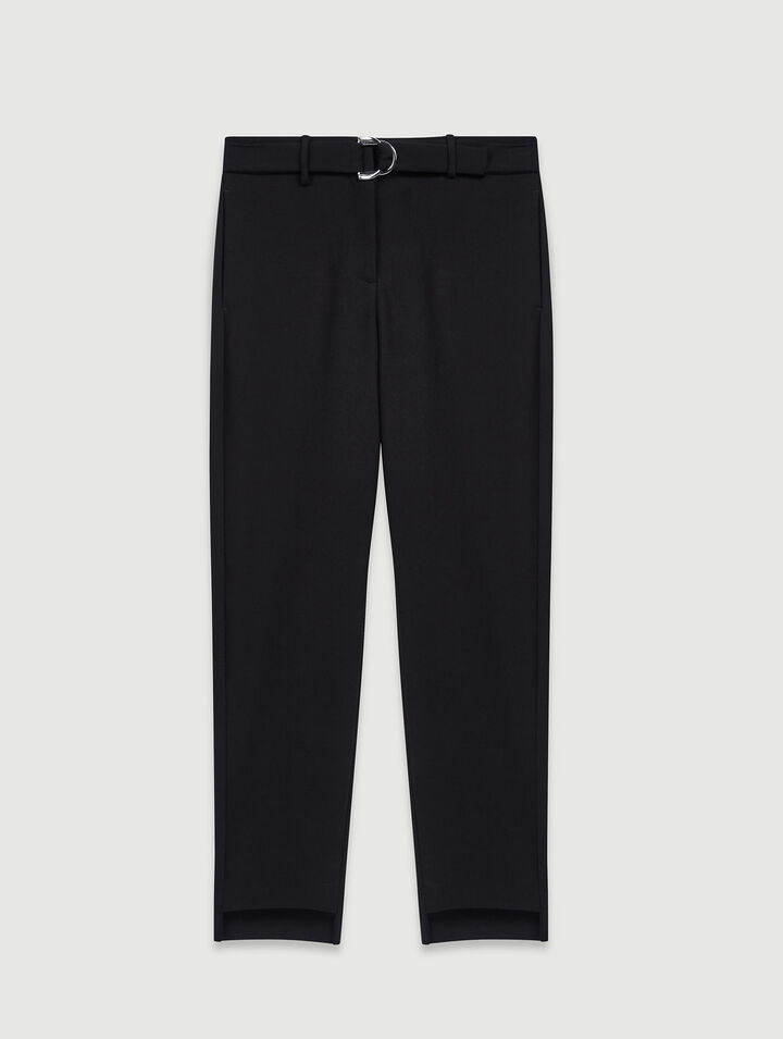 Straight suit trousers