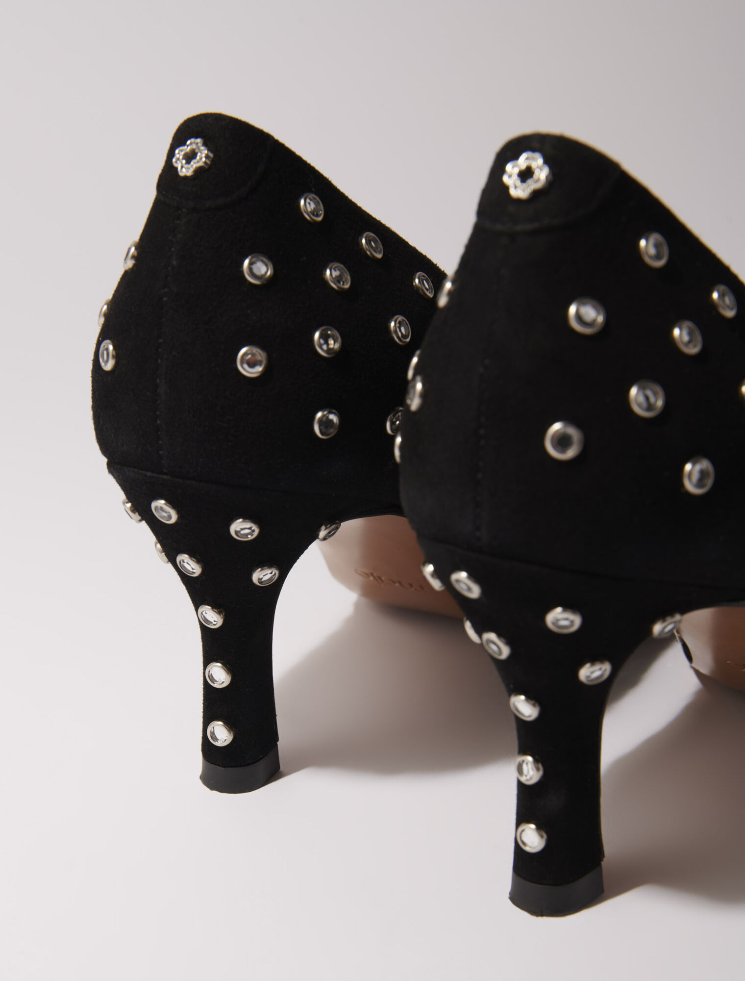 Escarpins pointus à strass