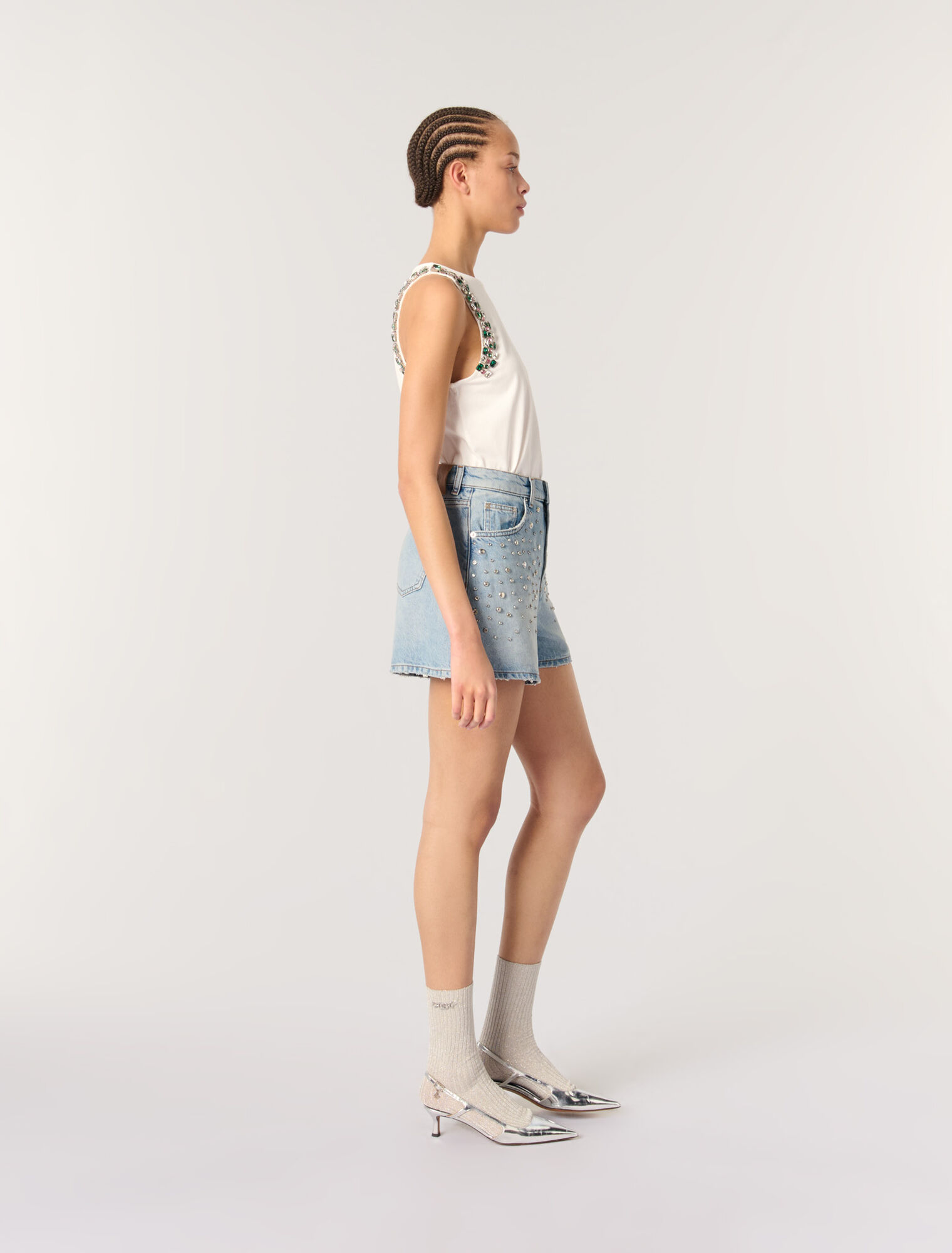 Chaussettes en lurex