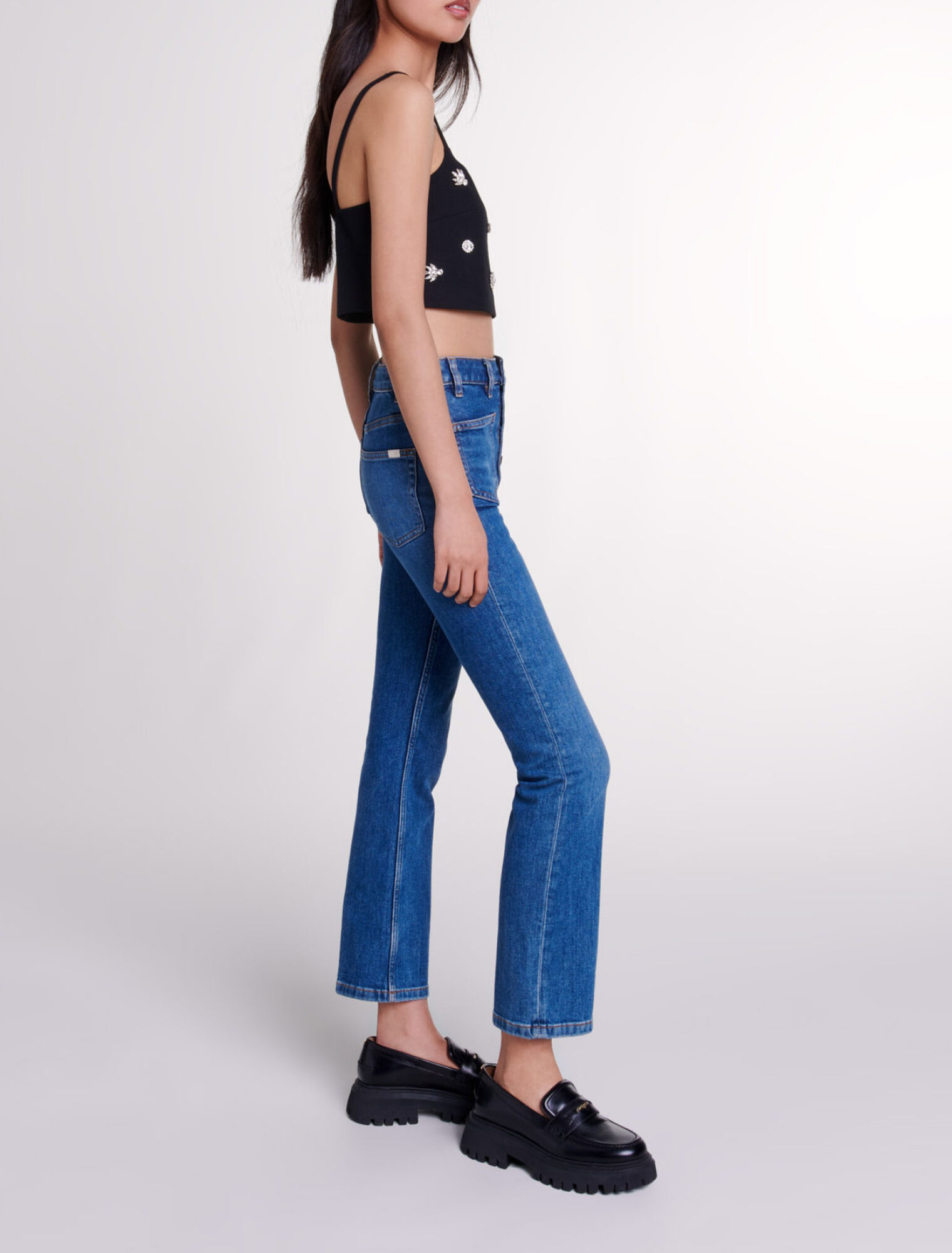 Diamant&eacute; crop top