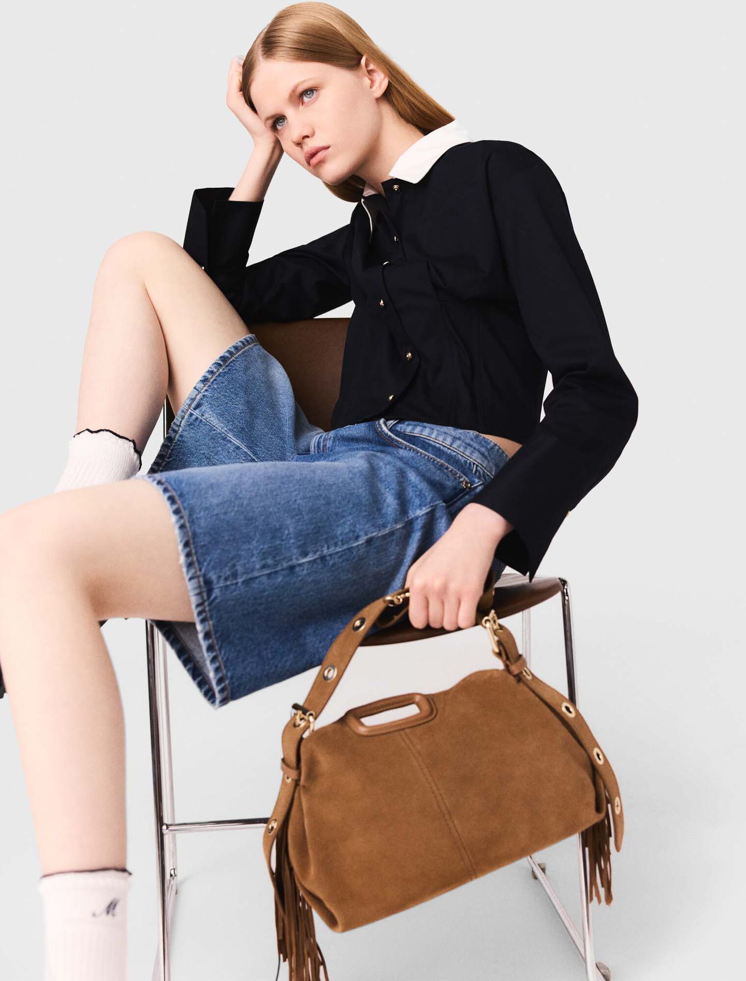 Sac Miss M en suède