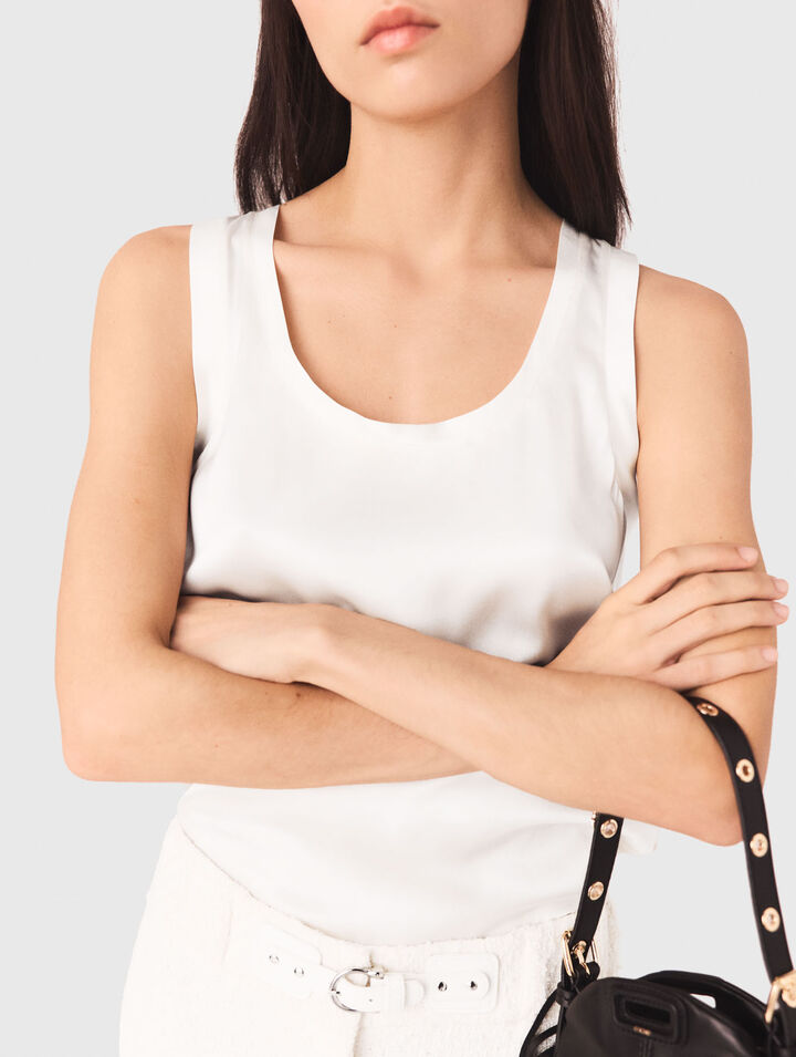 D&eacute;bardeur en soie