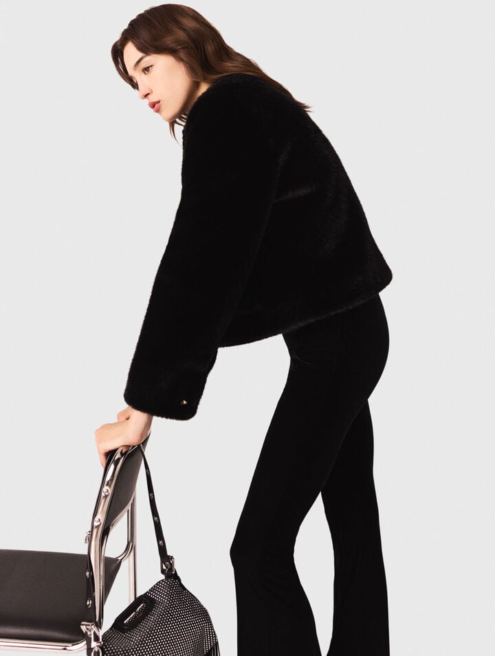 Pantalon en velours stretch