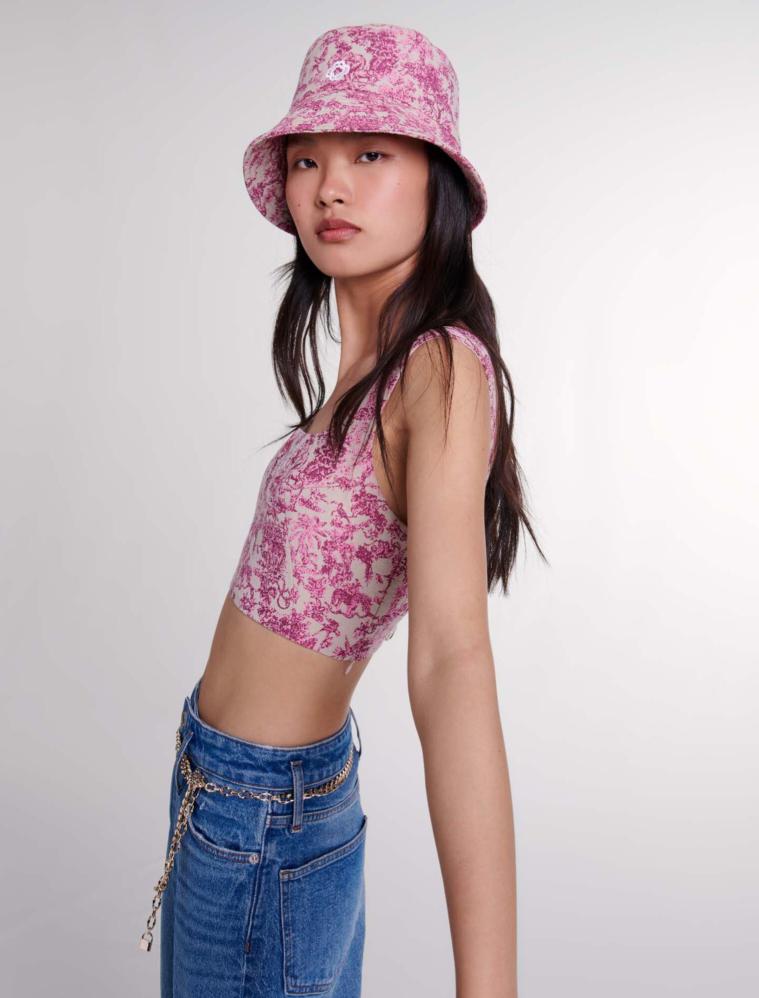 Brassière imprimée