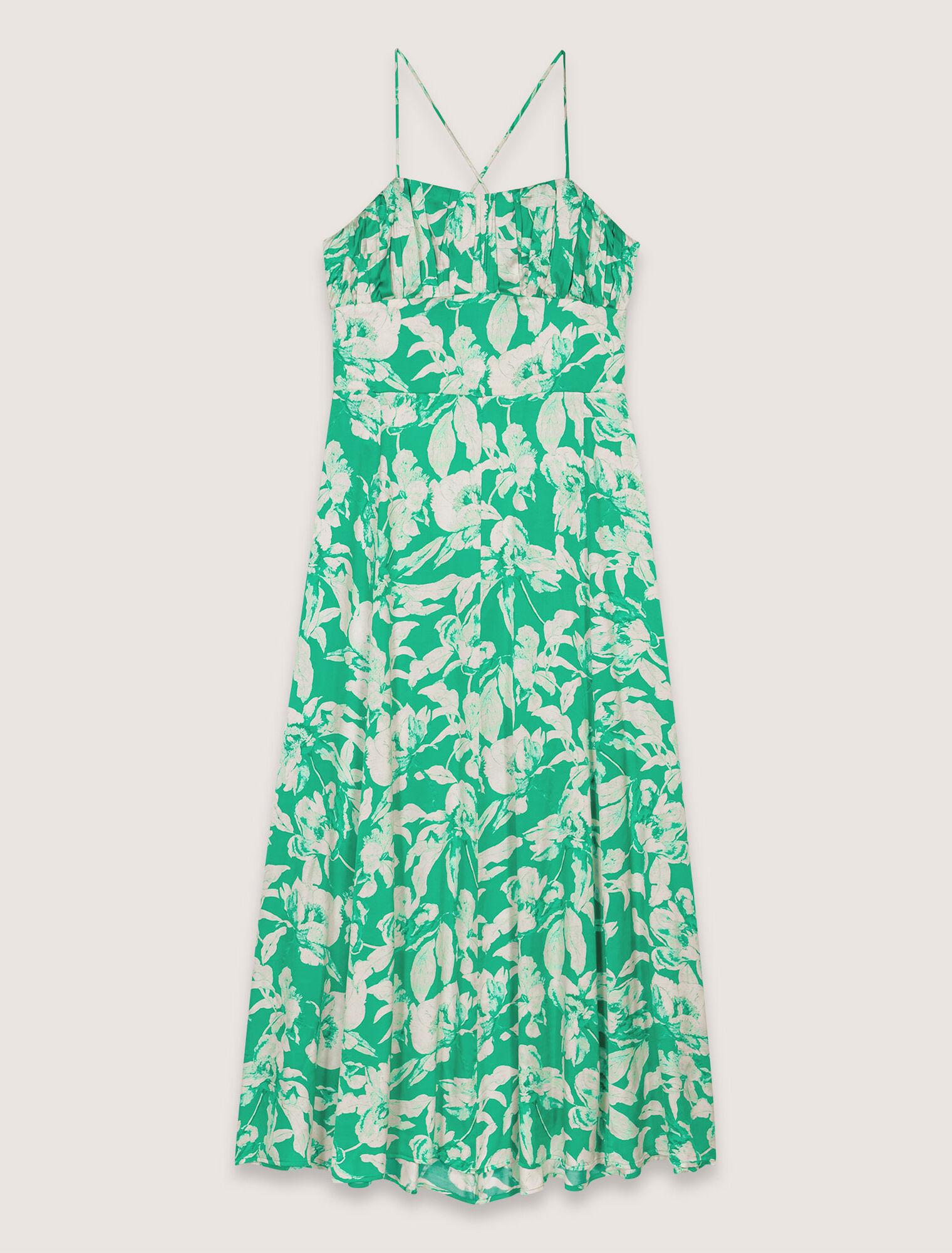 Patterned maxi dress