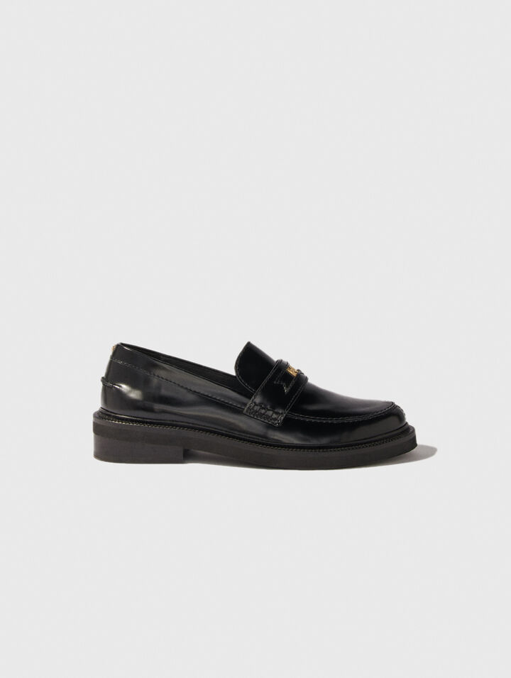 Mocassins en cuir