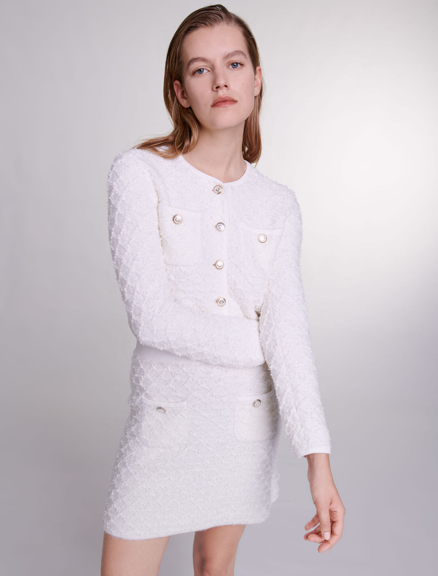 Knit cardigan