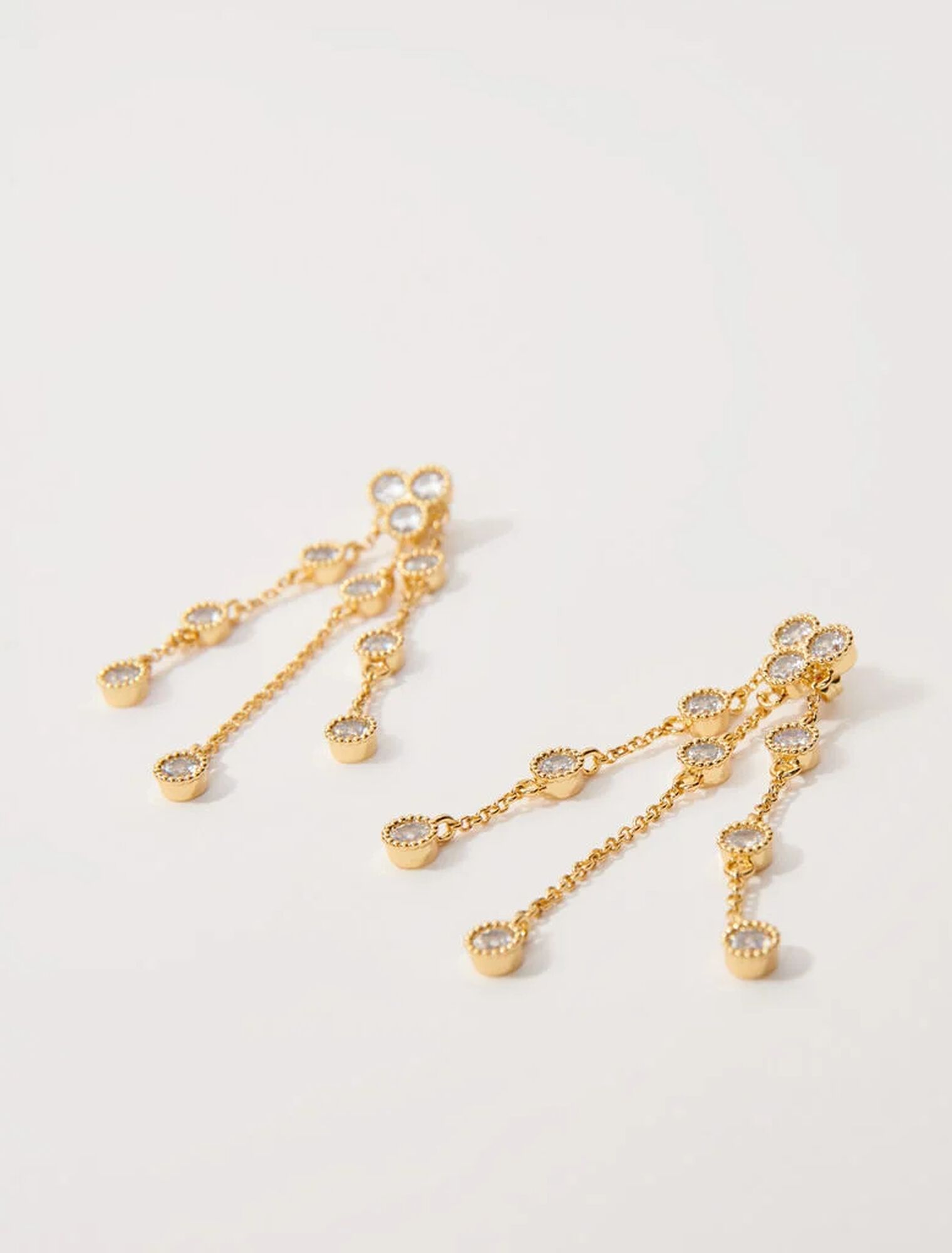 Boucles d'oreilles en laiton doré