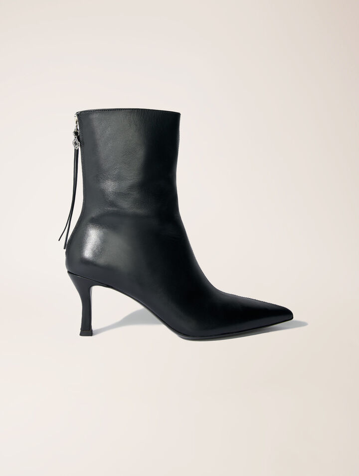 Bottines à bout pointu