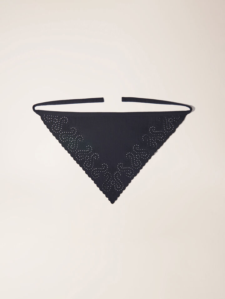 Foulard triangle à nouer