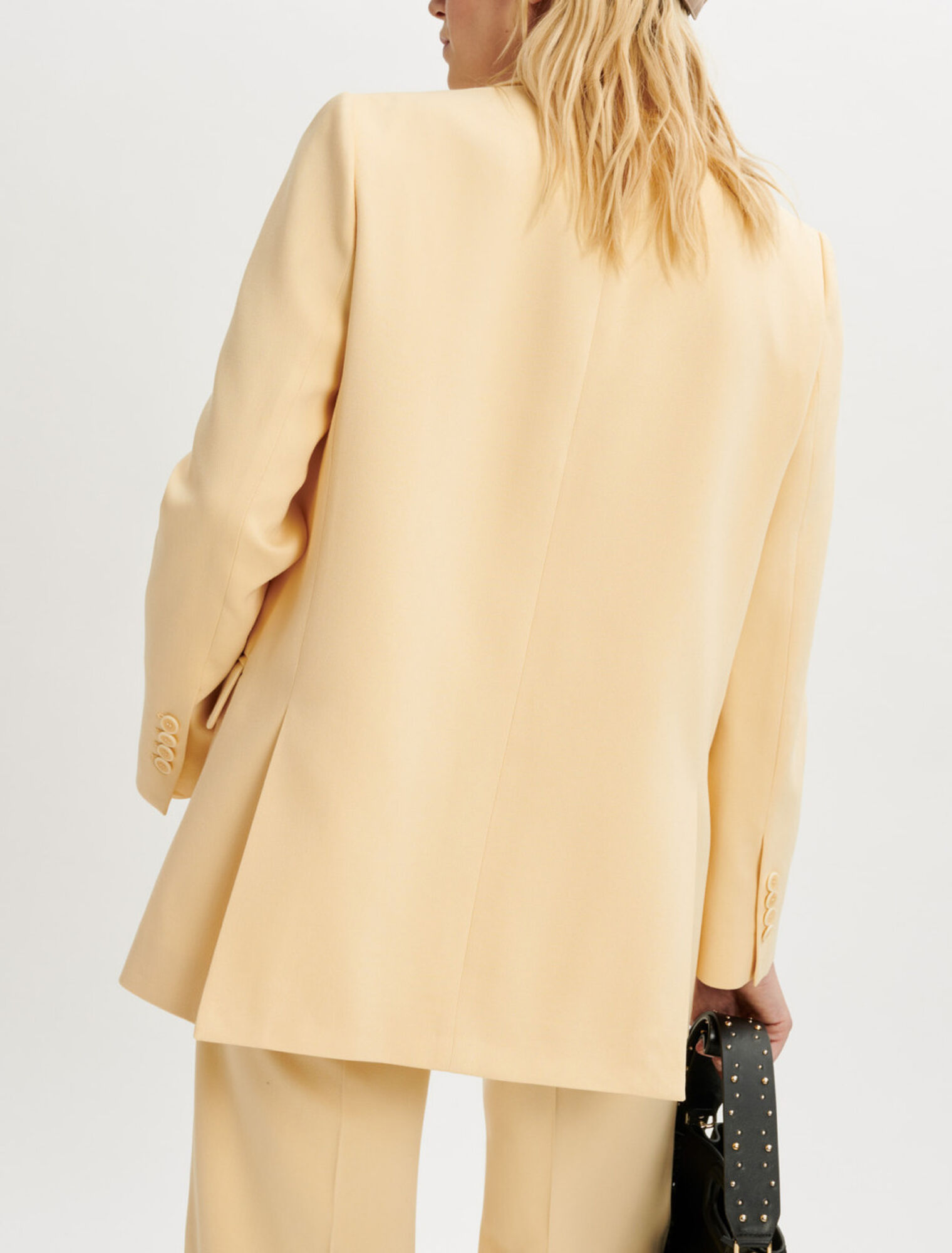 Veste tailleur croisée et ample