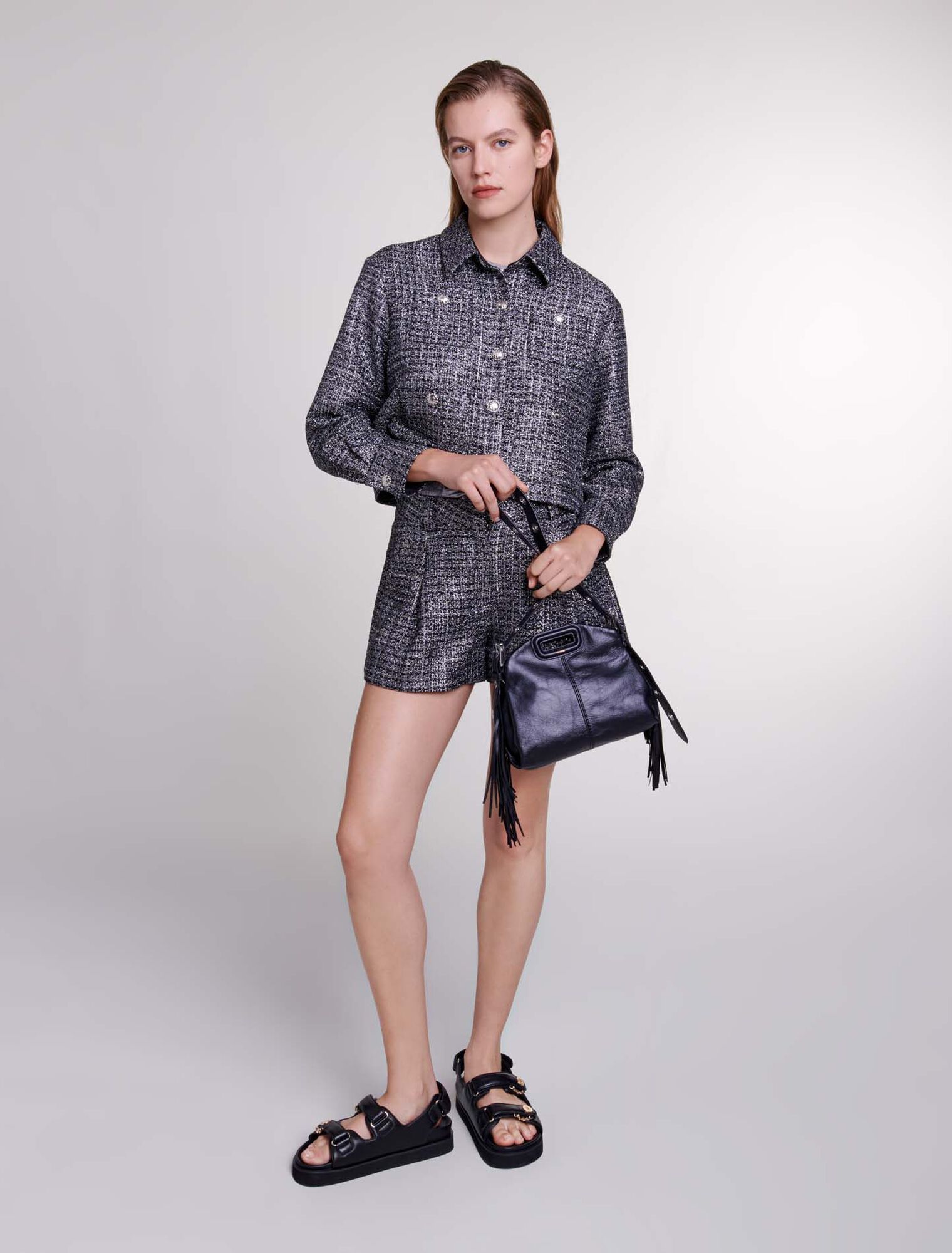 Veste en tweed