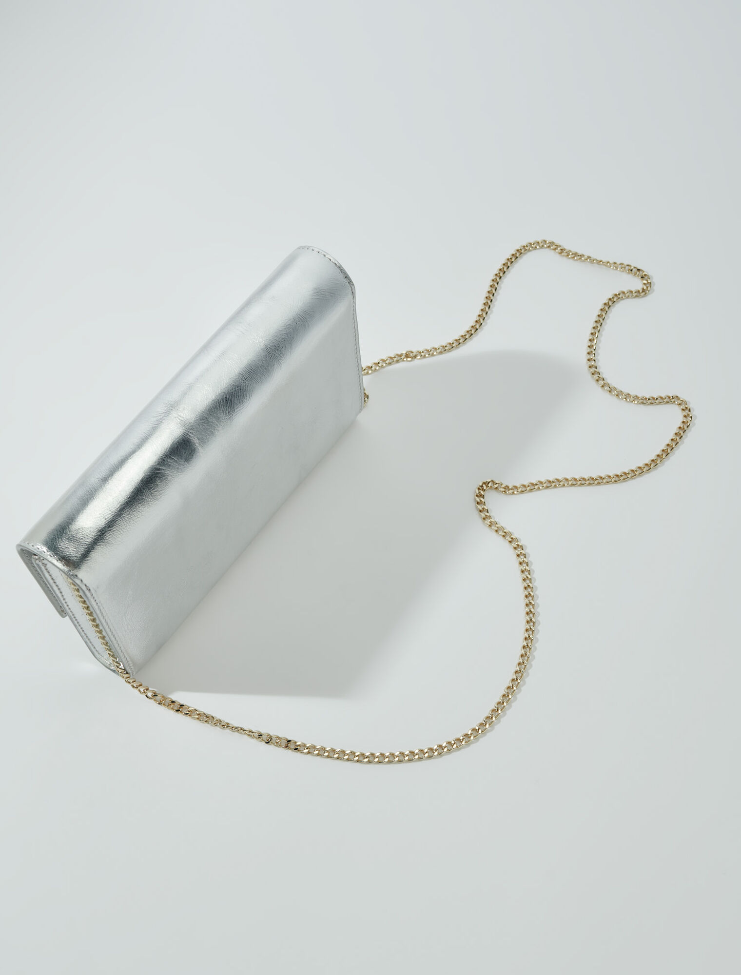 Metallic wallet bag