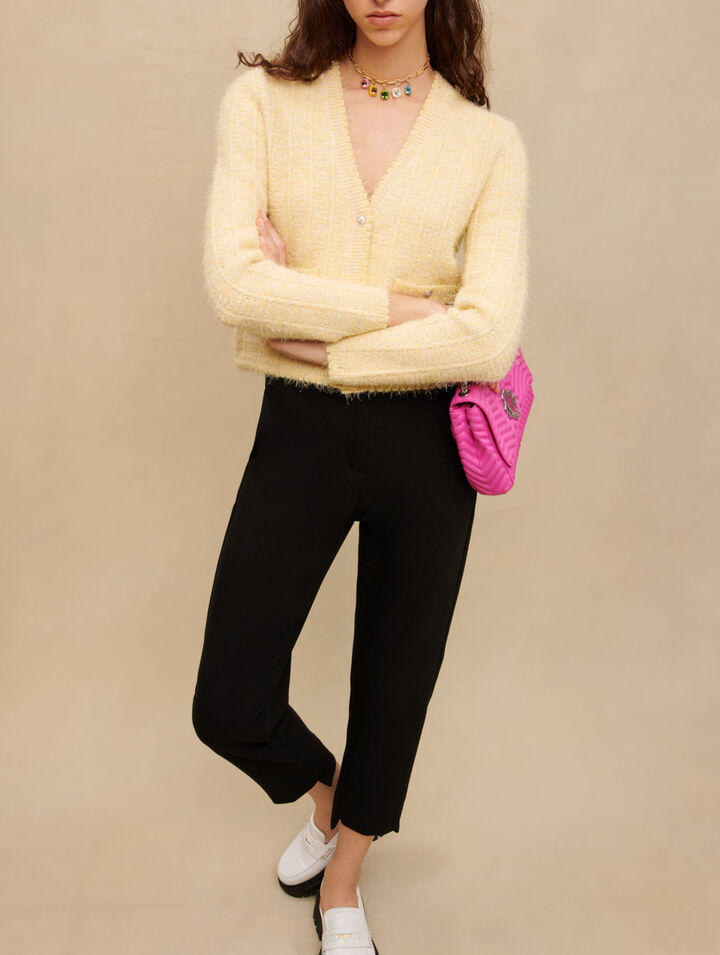 Straight suit trousers