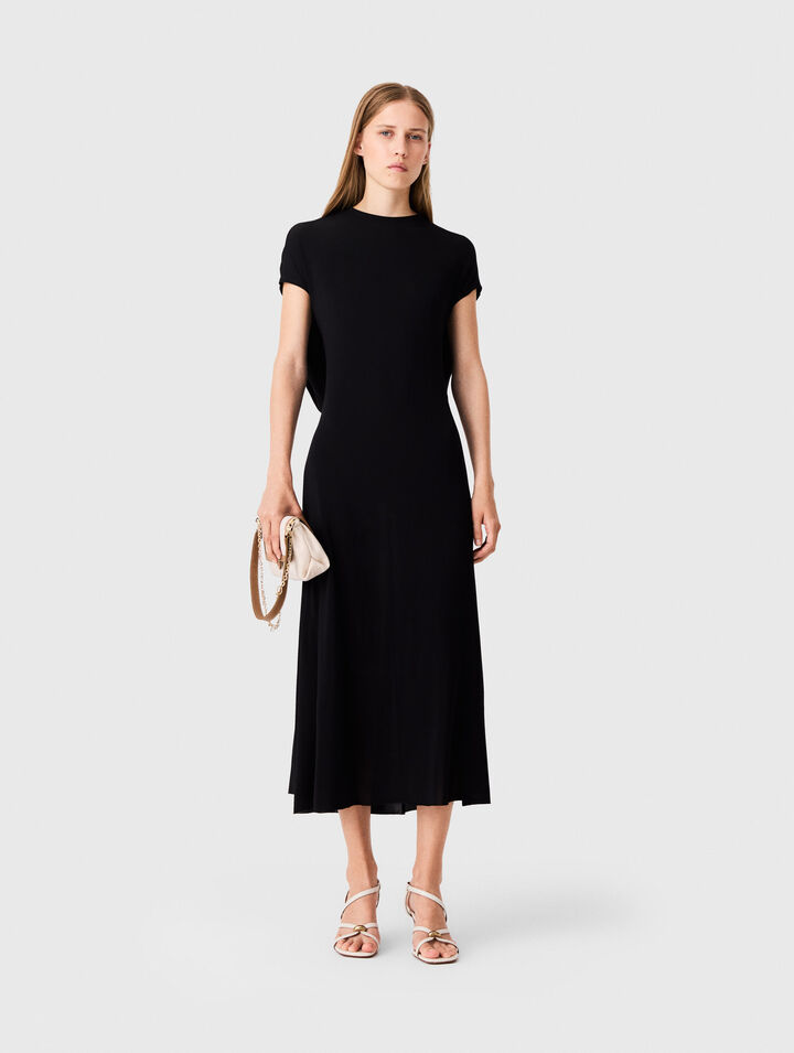 Robe longue &agrave; dos b&eacute;nitier
