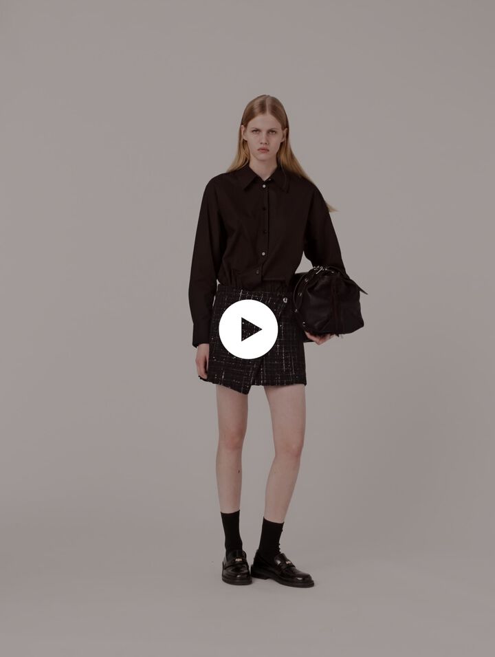 Robe courte deux-en-un