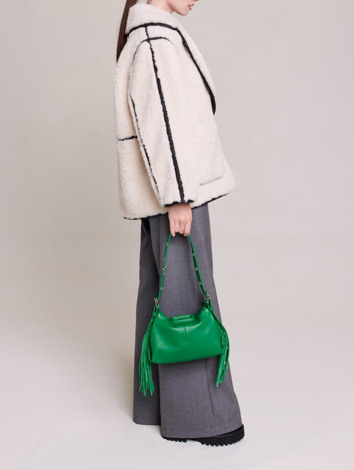 Short faux fur coat