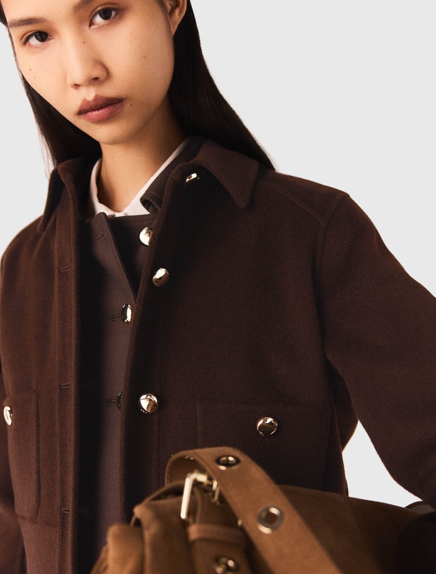 Short reversible coat