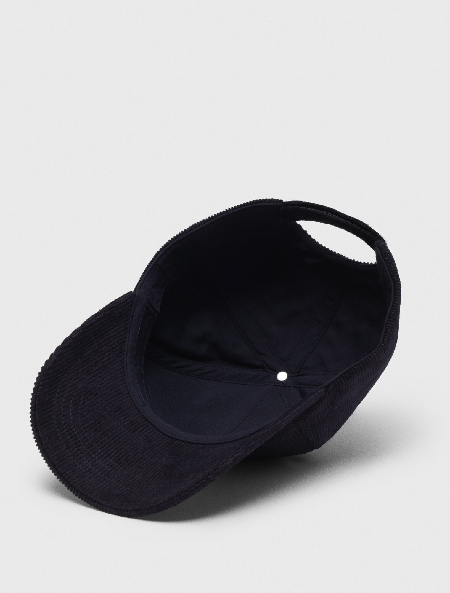 Corduroy cap
