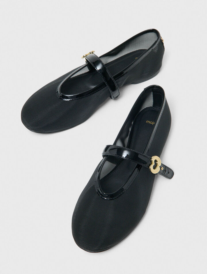 Ballerines en mesh