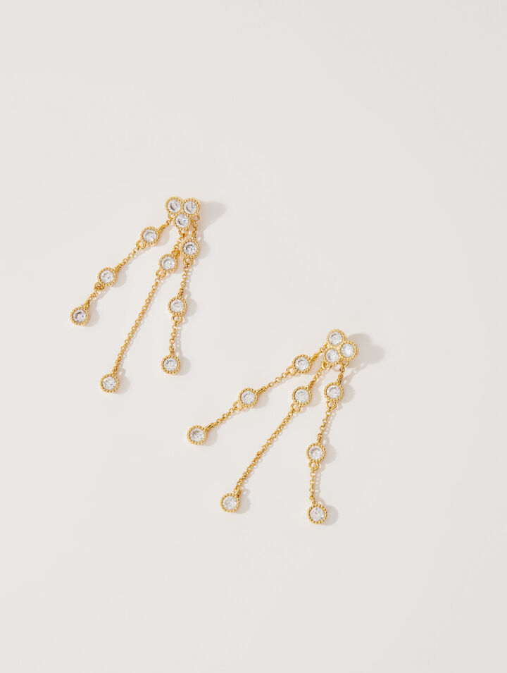 Boucles d'oreilles en laiton doré