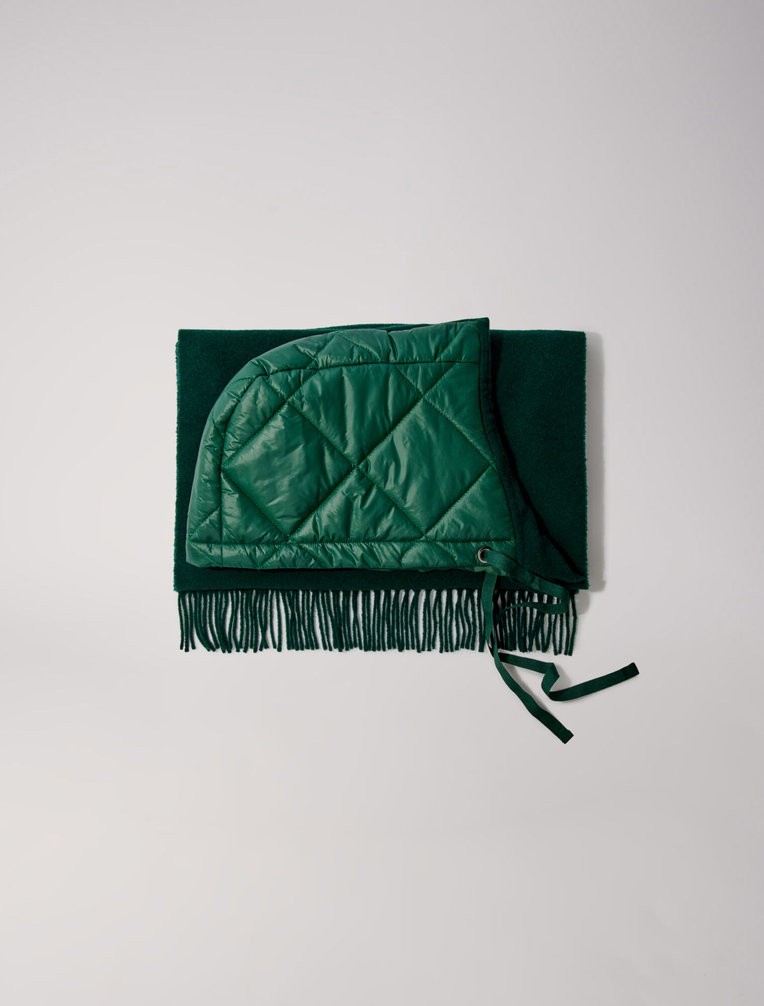 Poncho à capuche